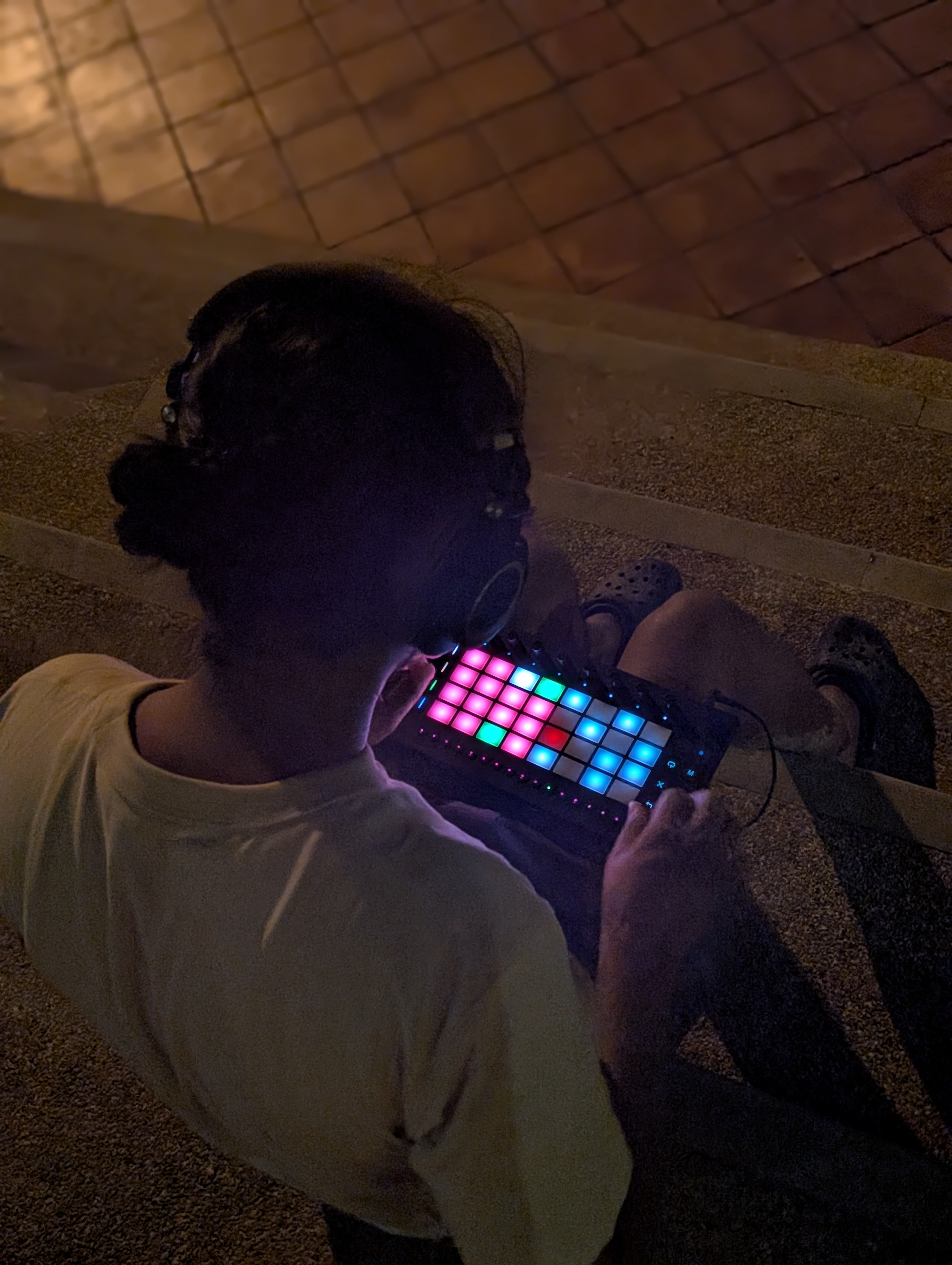 Ableton Move at night